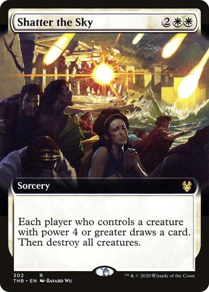 Shatter the Sky (Extended Art), Theros Beyond Death 302
