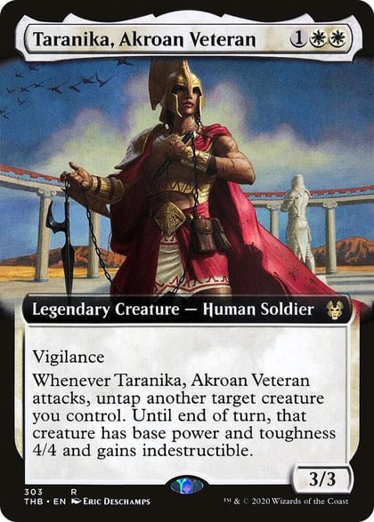 Taranika, Akroan Veteran (Extended Art), Theros Beyond Death 303