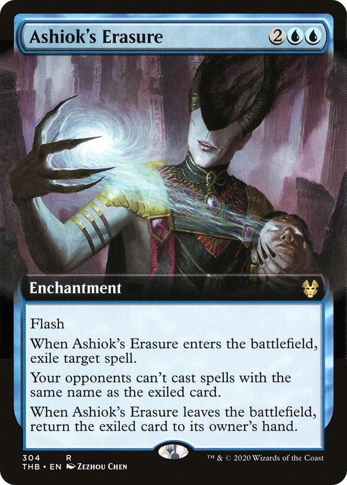 Ashiok's Erasure (Extended Art), Theros Beyond Death 304