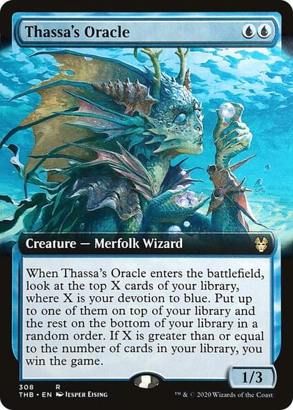 Thassa's Oracle (Extended Art), Theros Beyond Death 308