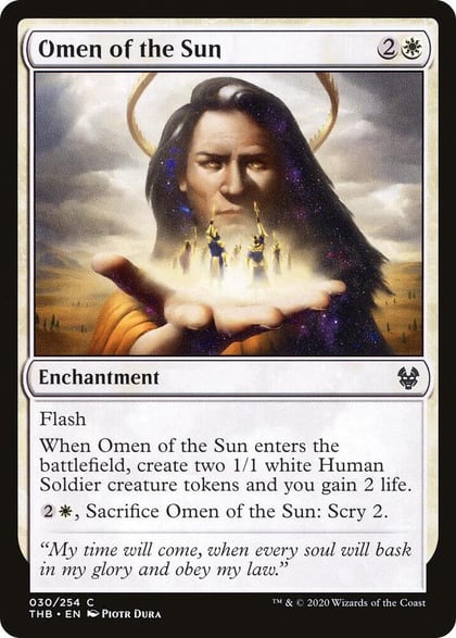Omen of the Sun, Theros Beyond Death 30