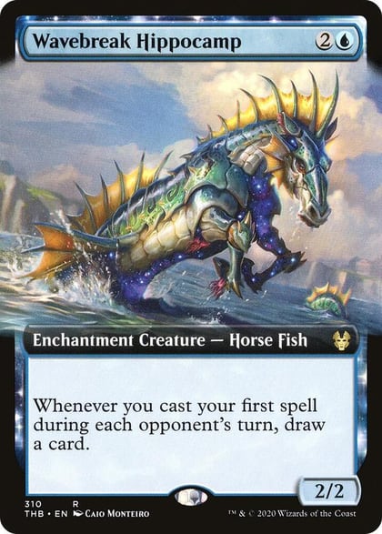 Wavebreak Hippocamp (Extended Art), Theros Beyond Death 310