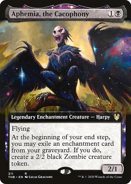 Aphemia, the Cacophony (Extended Art), Theros Beyond Death 311