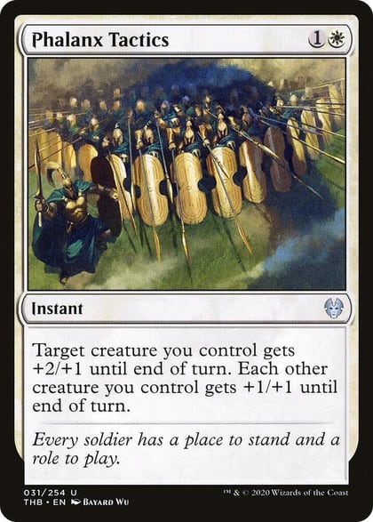 Phalanx Tactics, Theros Beyond Death 31