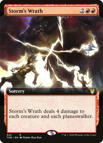 Storm's Wrath (Extended Art), Theros Beyond Death 322