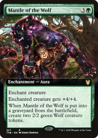 Mantle of the Wolf (Extended Art), Theros Beyond Death 327