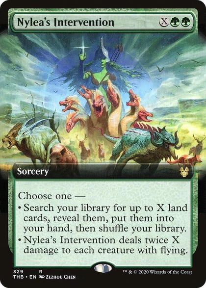 Nylea's Intervention (Extended Art), Theros Beyond Death 329