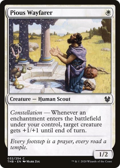 Pious Wayfarer, Theros Beyond Death 32