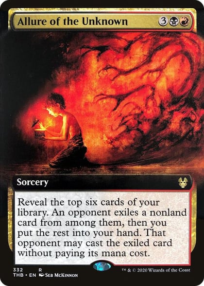 Allure of the Unknown (Extended Art), Theros Beyond Death 332