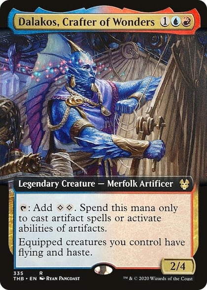 Dalakos, Crafter of Wonders (Extended Art), Theros Beyond Death 335