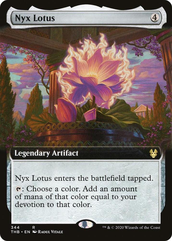 Nyx Lotus (Extended Art), Theros Beyond Death 344