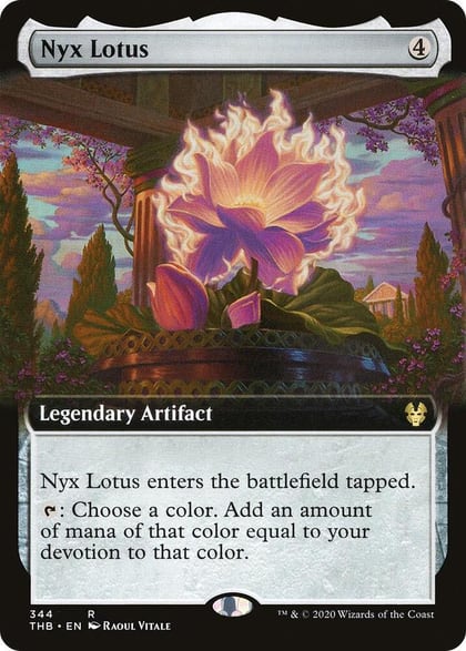 Nyx Lotus (Extended Art), Theros Beyond Death 344
