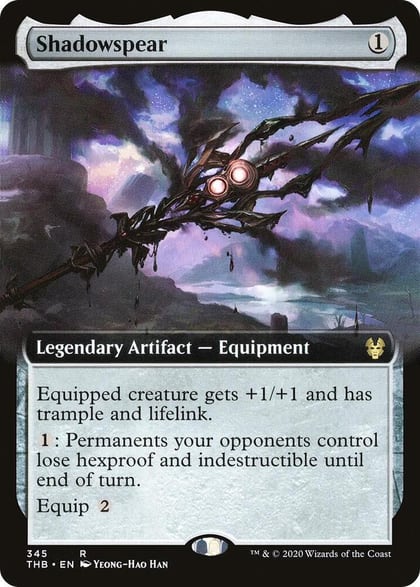 Shadowspear (Extended Art), Theros Beyond Death 345