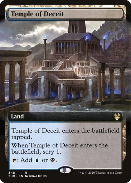 Temple of Deceit (Extended Art), Theros Beyond Death 348