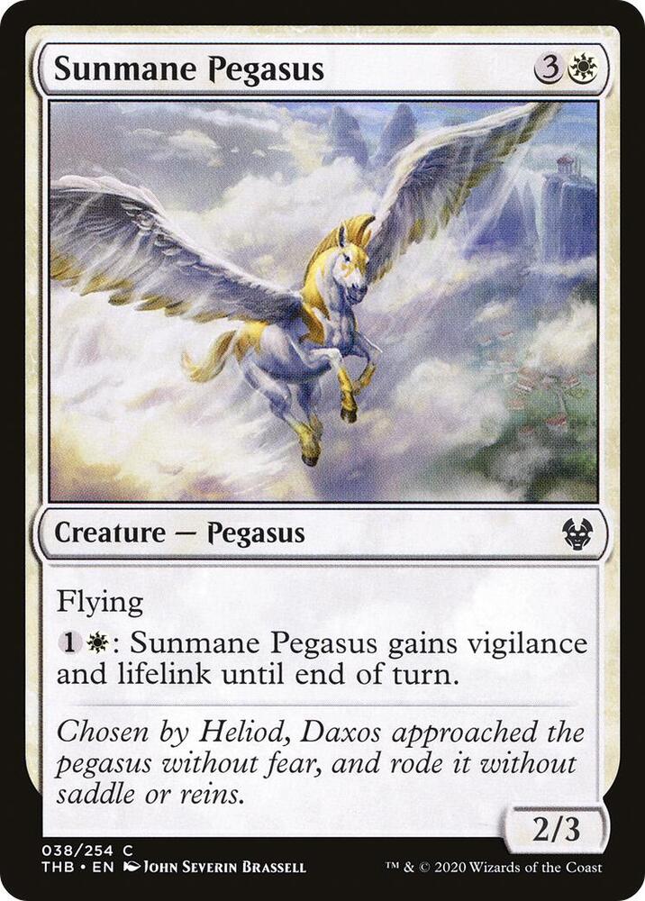 Sunmane Pegasus, Theros Beyond Death 38