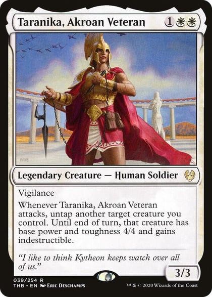 Taranika, Akroan Veteran, Theros Beyond Death 39