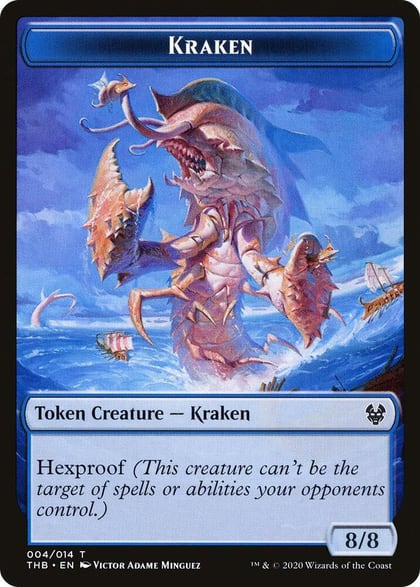 Kraken Token, Theros Beyond Death 4