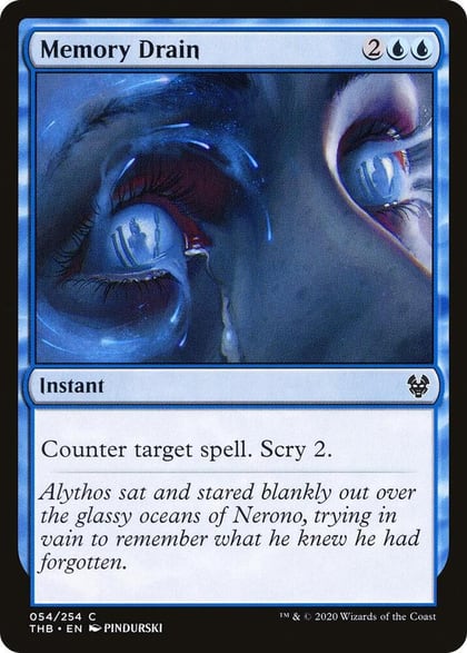 Memory Drain, Theros Beyond Death 54