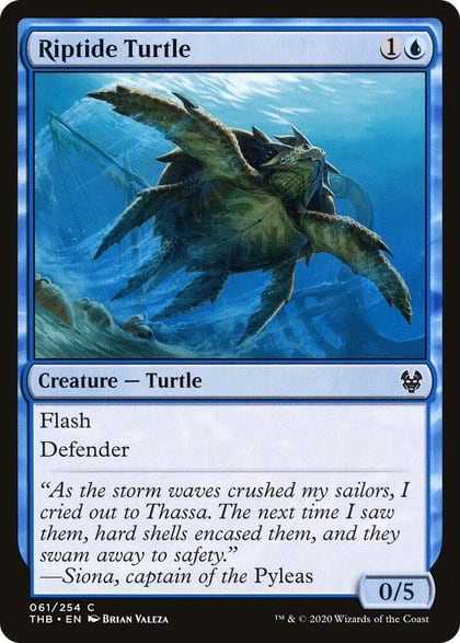 Riptide Turtle, Theros Beyond Death 61
