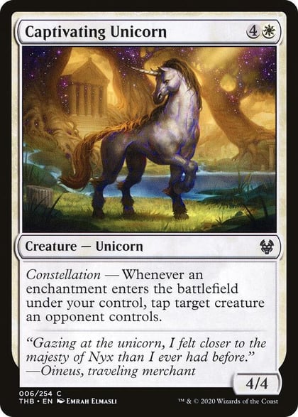 Captivating Unicorn, Theros Beyond Death 6