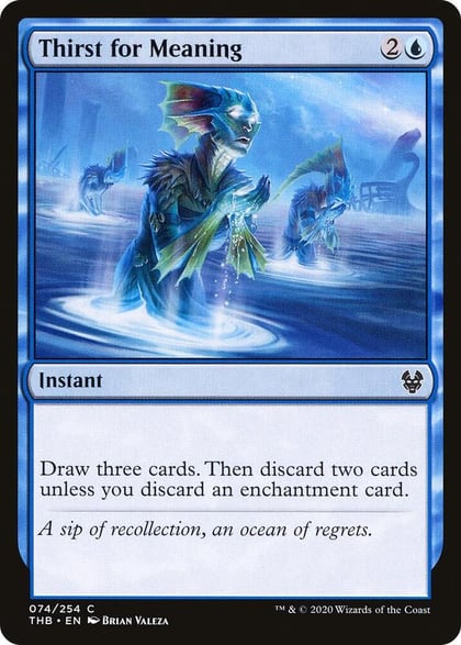 Thirst for Meaning, Theros Beyond Death 74