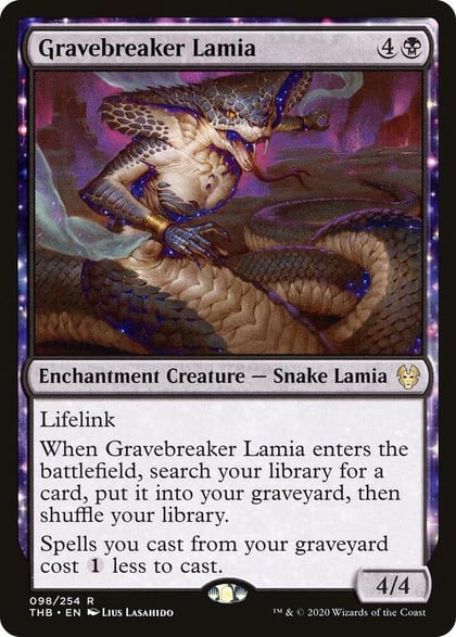 Gravebreaker Lamia, Theros Beyond Death 98