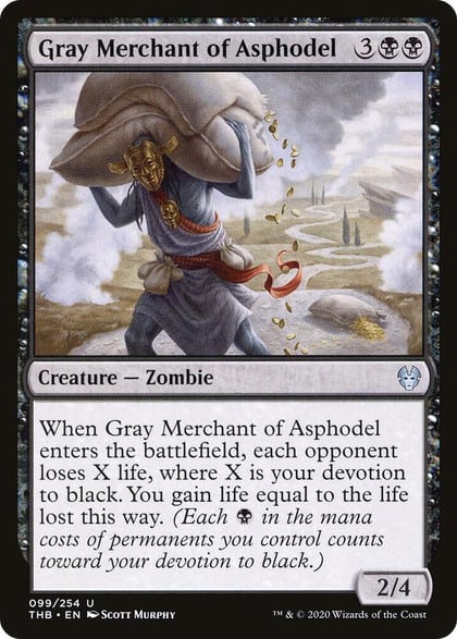 Gray Merchant of Asphodel, Theros Beyond Death 99