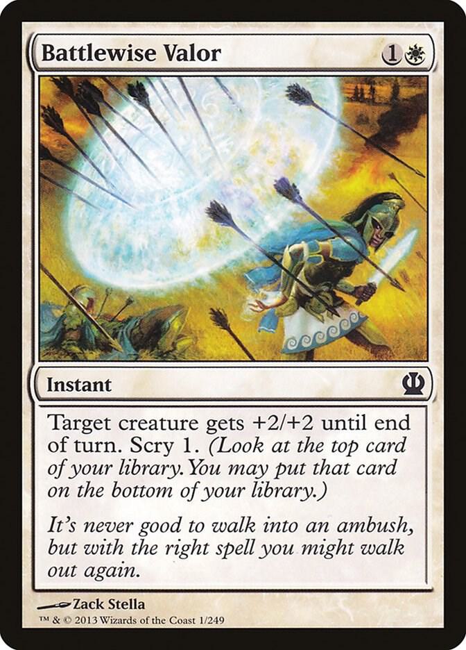 Battlewise Valor, Theros 1