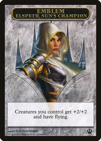 Emblem - Elspeth, Sun's Champion, Theros 11