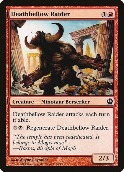 Deathbellow Raider, Theros 117
