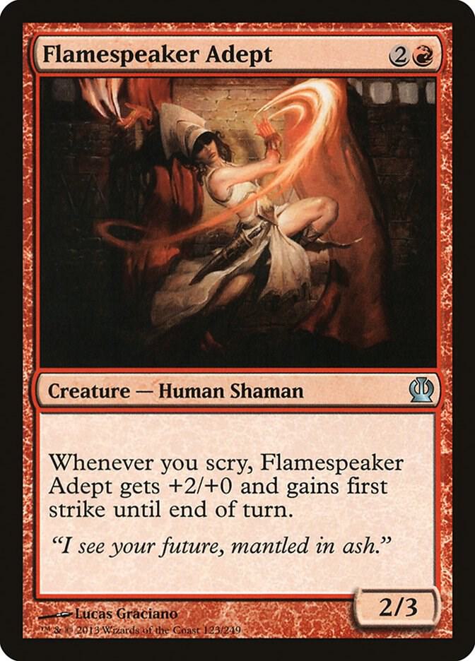 Flamespeaker Adept, Theros 123