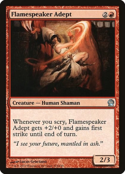 Flamespeaker Adept, Theros 123