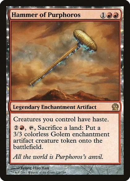Hammer of Purphoros, Theros 124