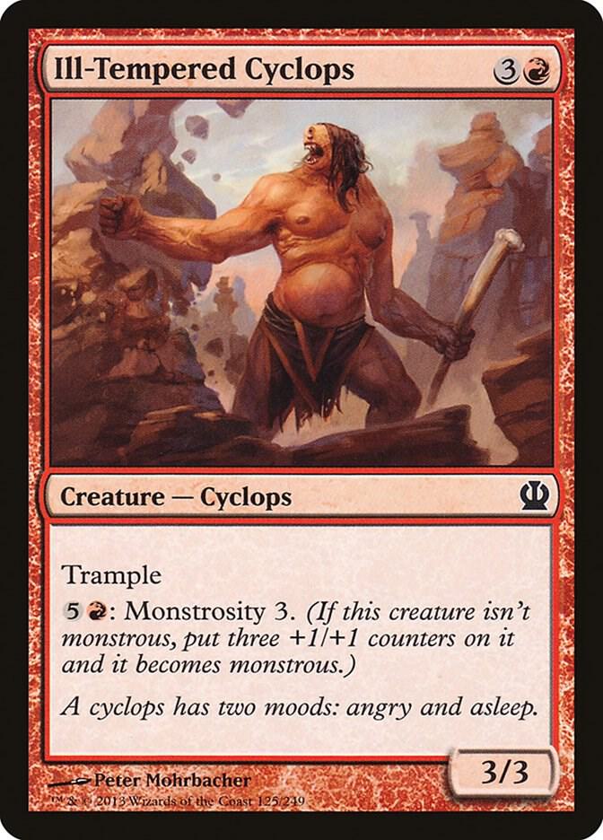 Ill-Tempered Cyclops, Theros 125