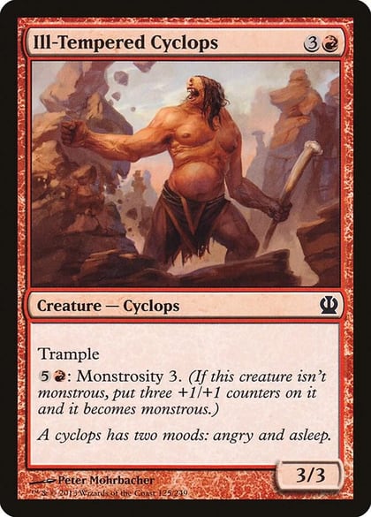 Ill-Tempered Cyclops, Theros 125