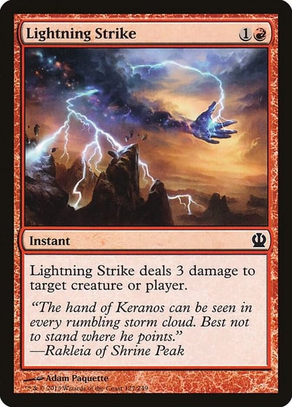 Lightning Strike, Theros 127