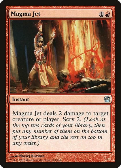 Magma Jet, Theros 128