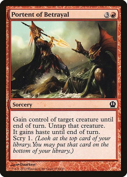 Portent of Betrayal, Theros 133
