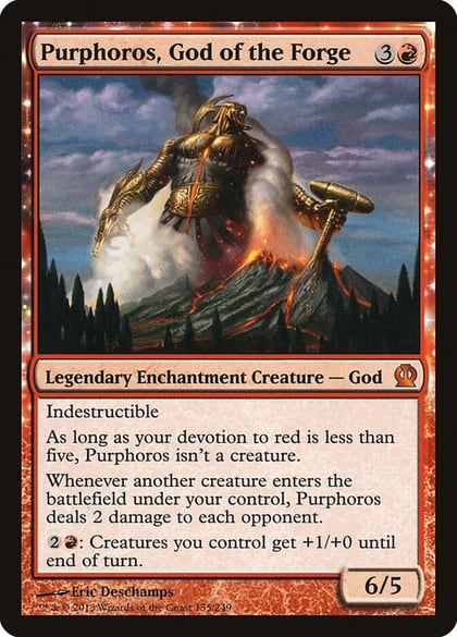 Purphoros, God of the Forge, Theros 135