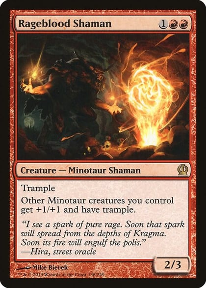 Rageblood Shaman, Theros 138