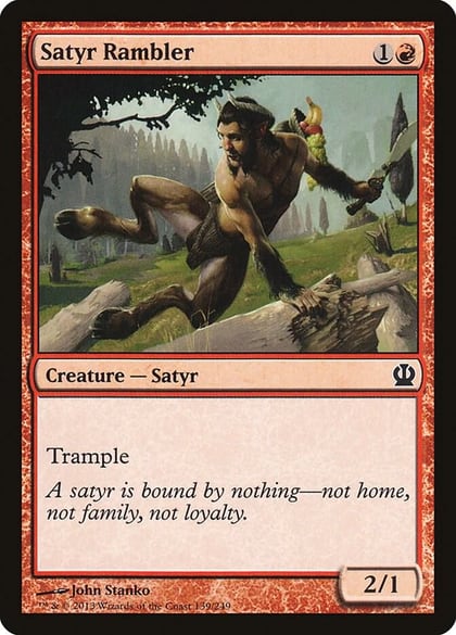 Satyr Rambler, Theros 139