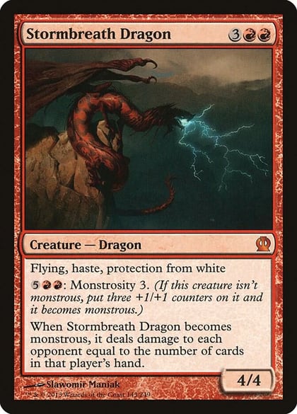 Stormbreath Dragon, Theros 143