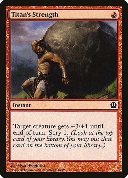 Titan's Strength, Theros 145