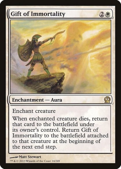 Gift of Immortality, Theros 14