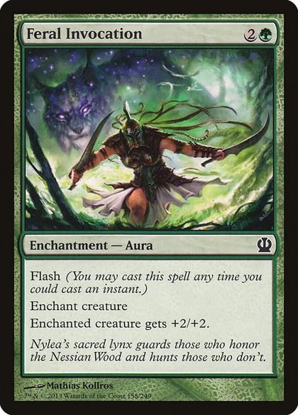 Feral Invocation, Theros 158