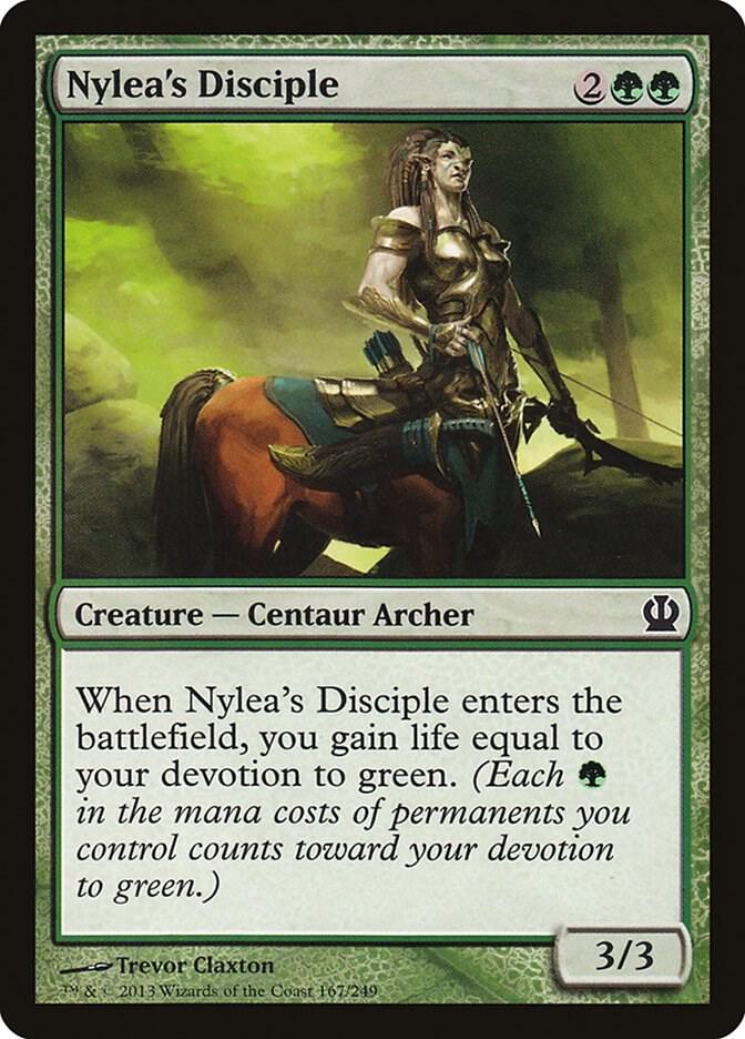 Nylea's Disciple, Theros 167
