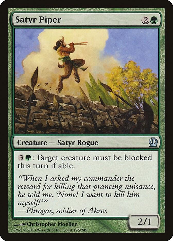 Satyr Piper, Theros 175