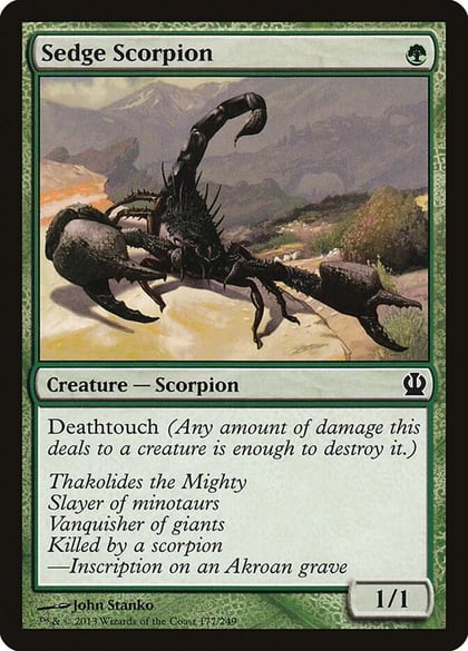 Sedge Scorpion, Theros 177