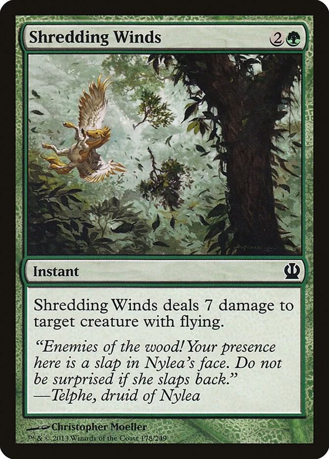 Shredding Winds, Theros 178