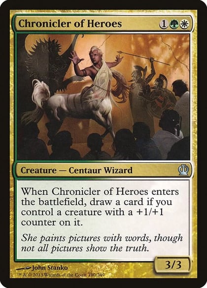 Chronicler of Heroes, Theros 190